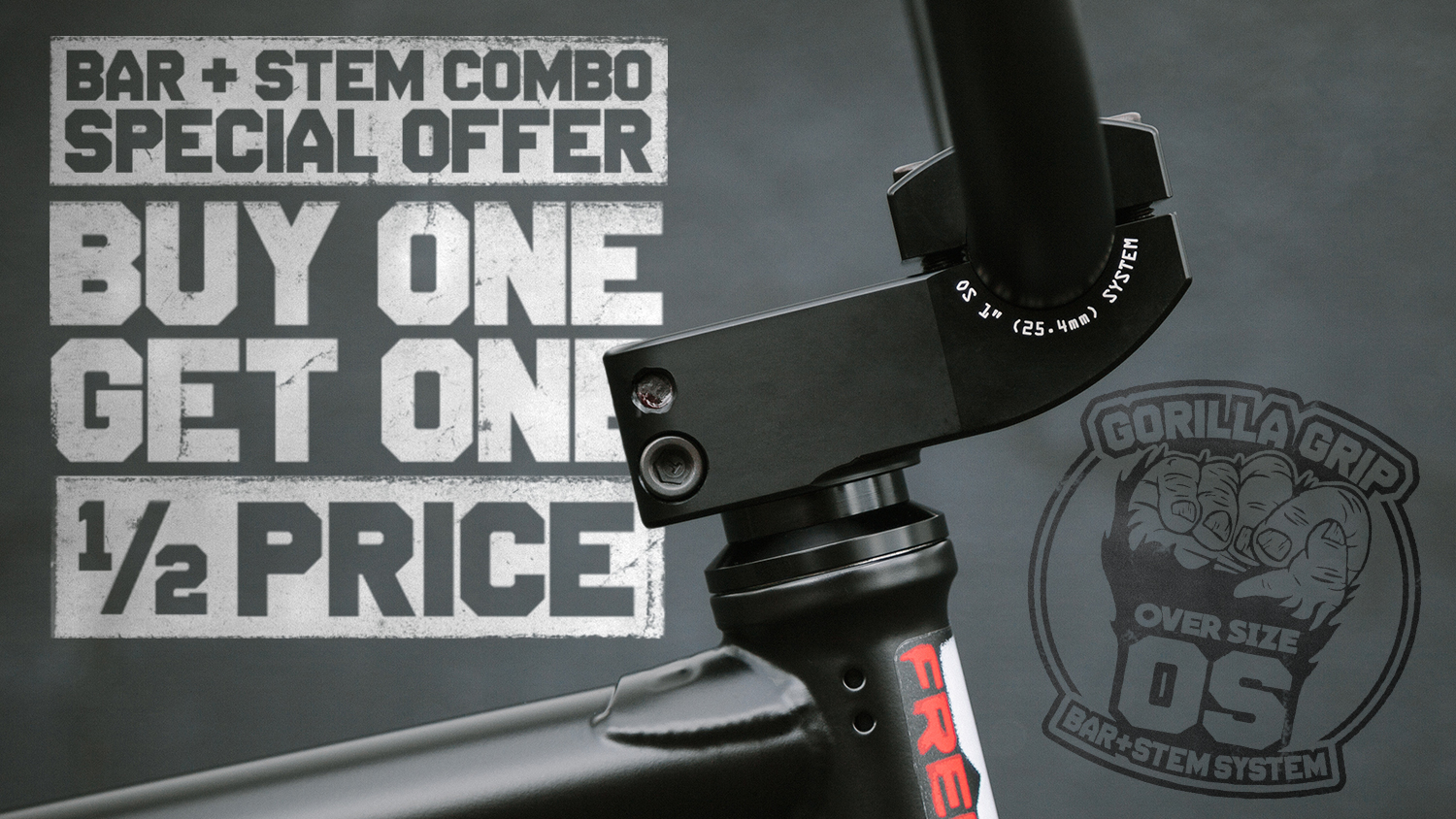 OS Bar Stem Combo Offer BSD BMX