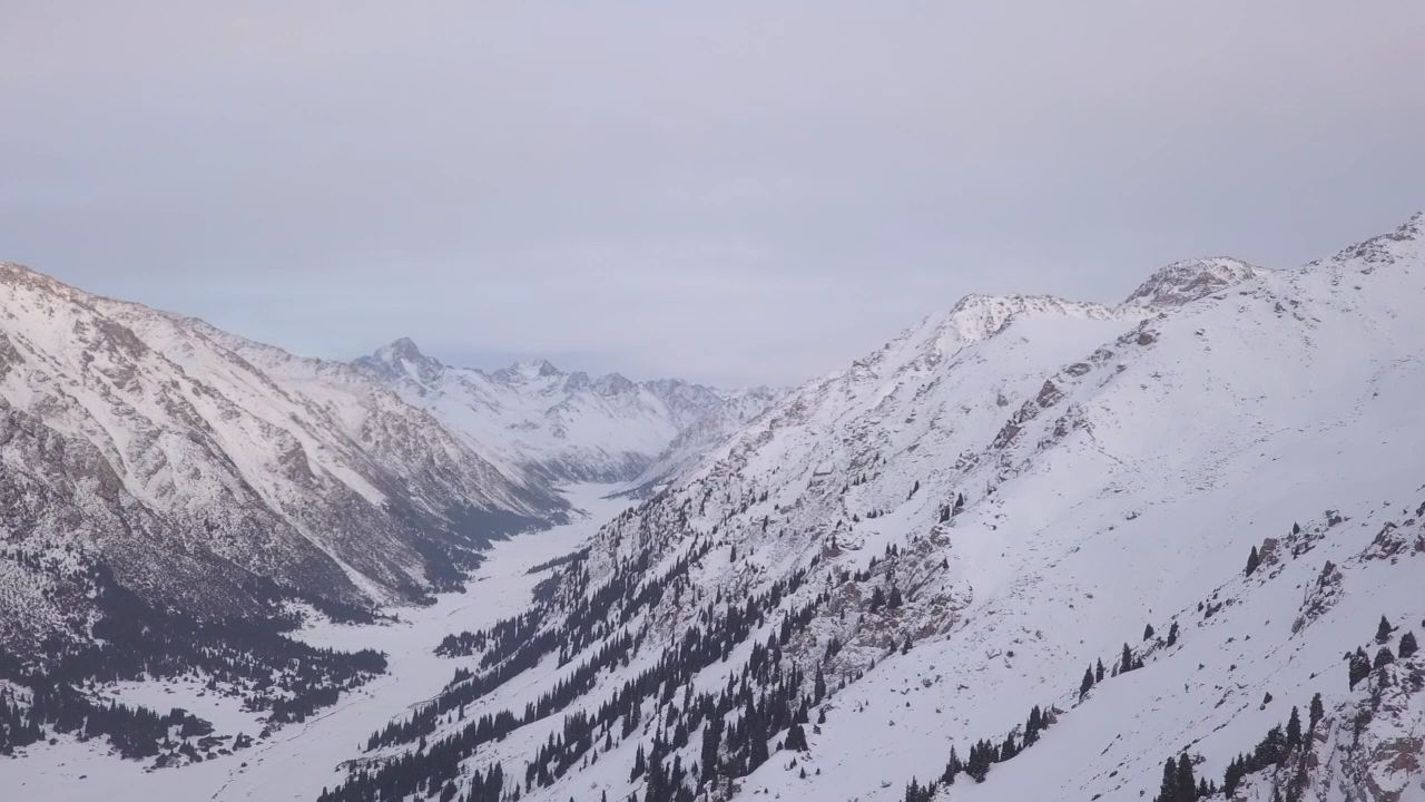 Mountains and skiing in Kyrgyzstan