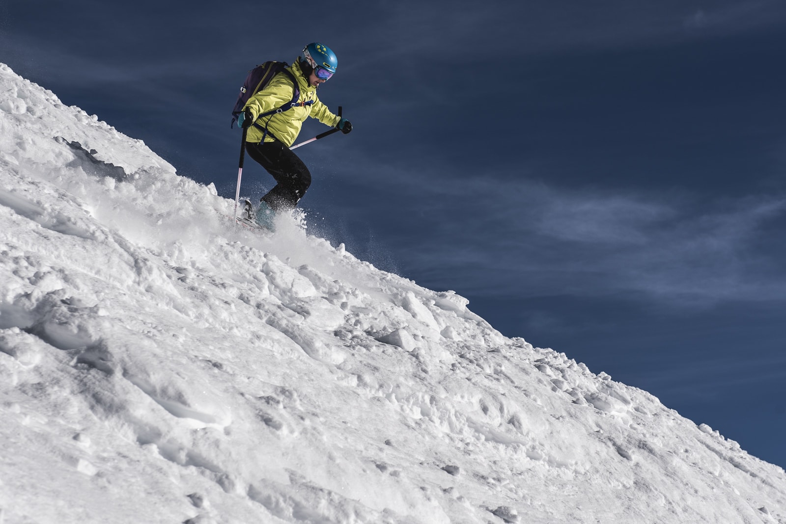 How to ski off-piste