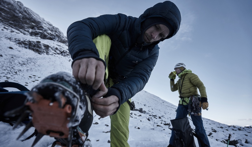 Scottish winter climbing, Isle of Skye, Bridge of Orchy