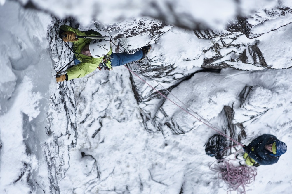 Scottish winter climbing, the promised land, Isle of Skye, Scotland