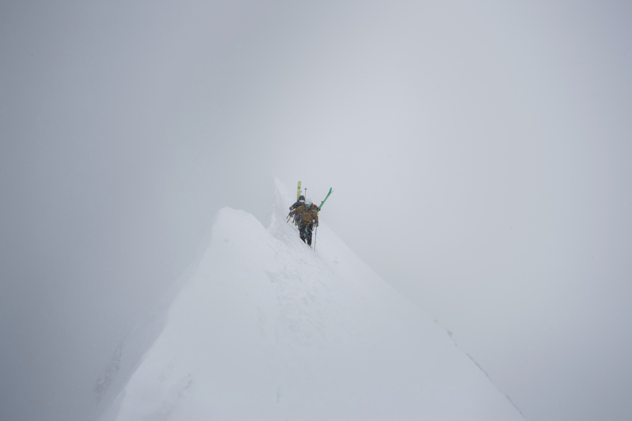 Summit ridge of the Monch