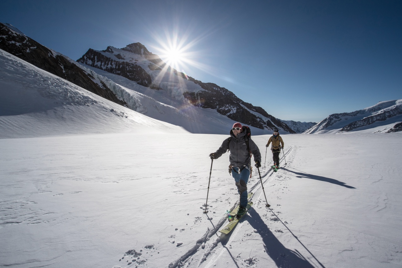 Ski touring to the Jungfraujoch via Fieschersattel